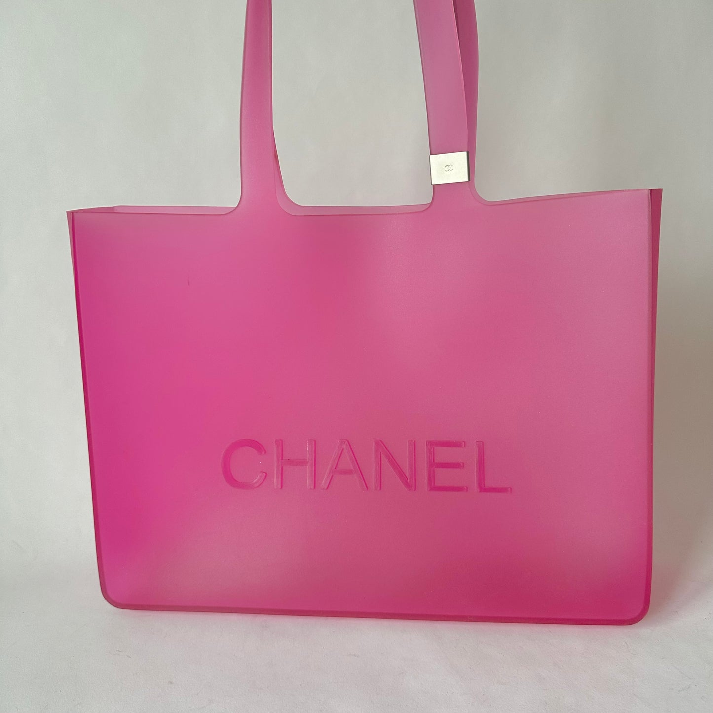 Chanel Pink Jelly Large Tote