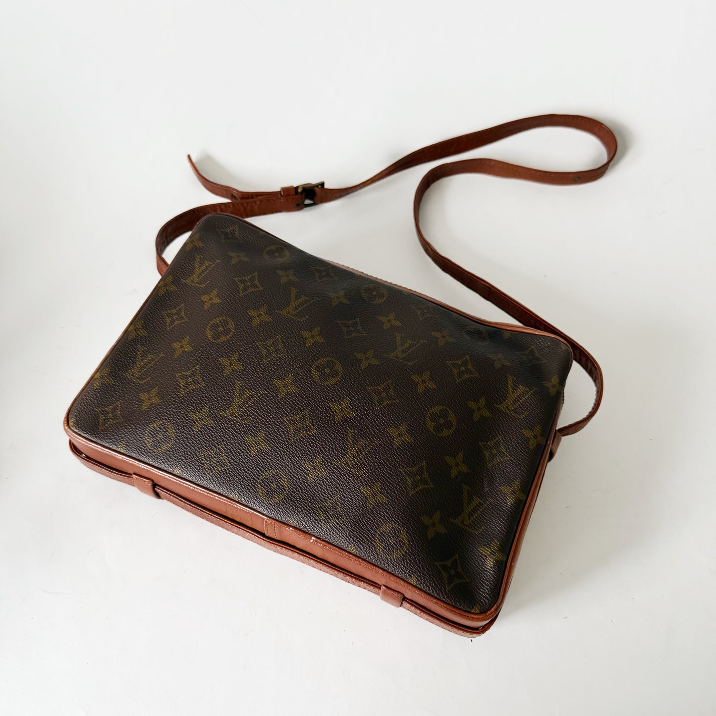 Louis Vuitton Brown Monogram Sac Bandouliere Crossbody