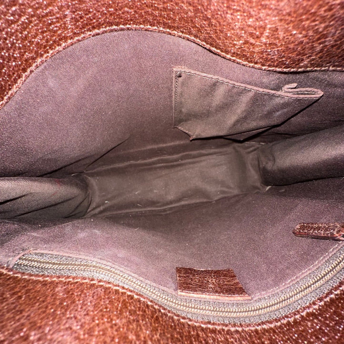 Gucci Brown Monogram Canvas Crossbody Bag