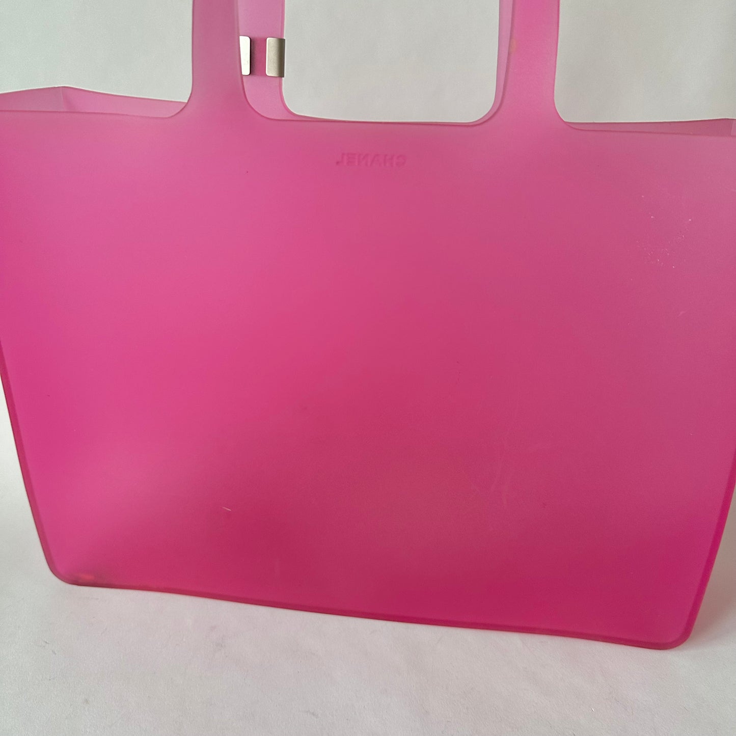 Chanel Pink Jelly Large Tote