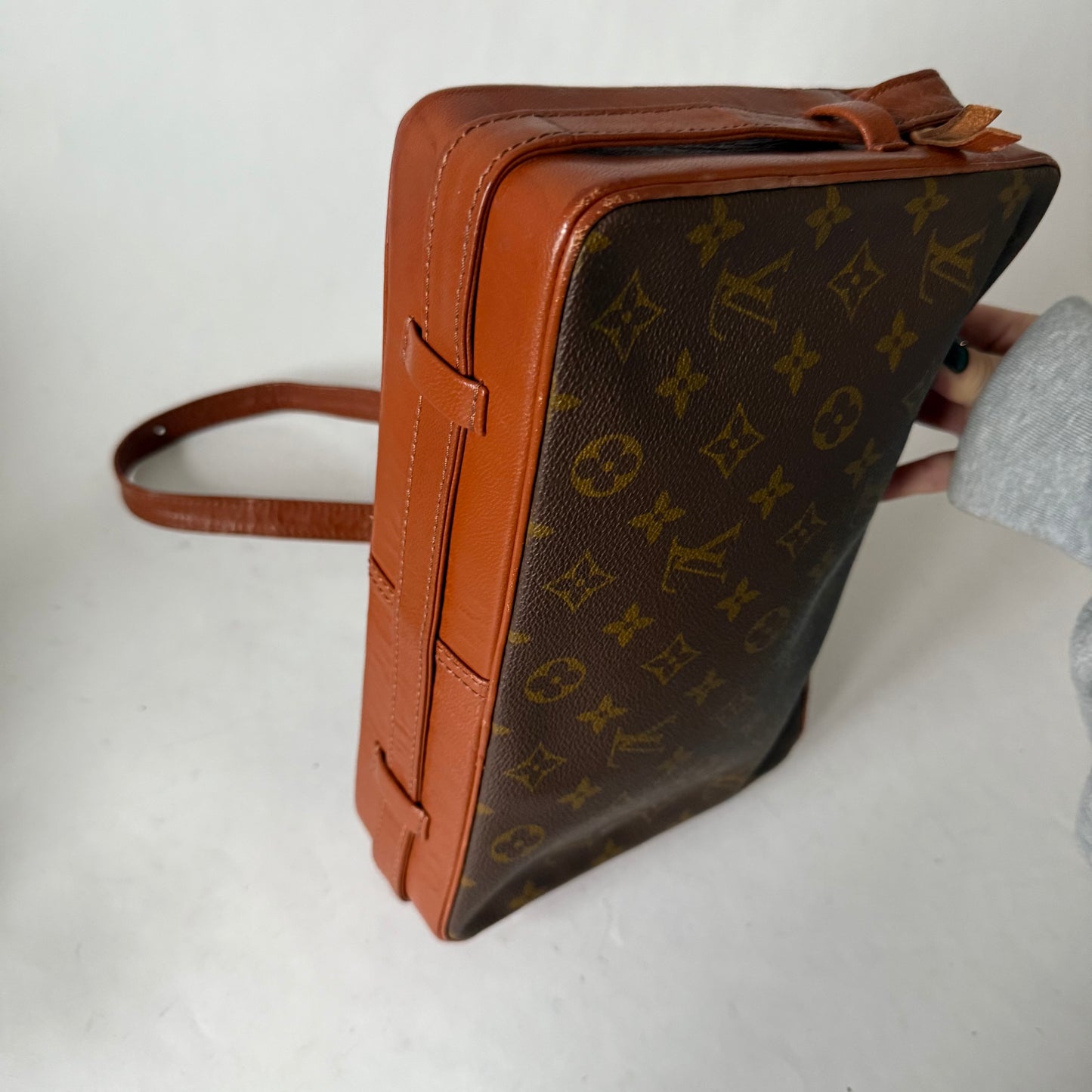 Louis Vuitton Brown Monogram Sac Bandouliere Crossbody