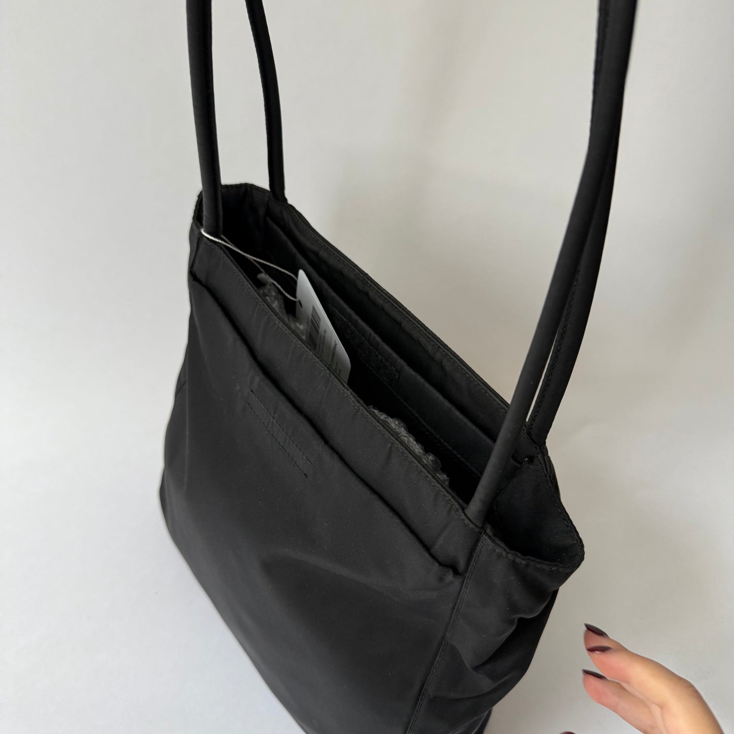 Prada Black Nylon Shoulder Bag
