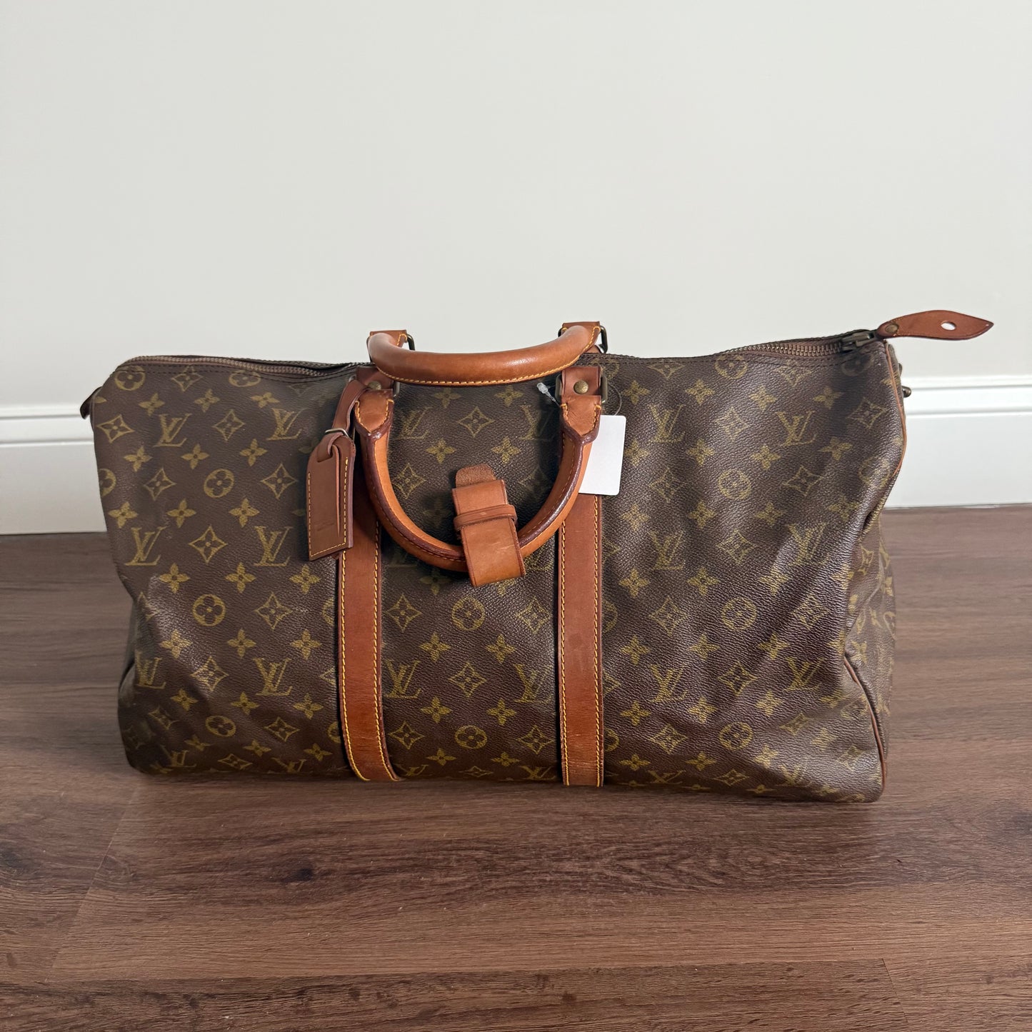 Louis Vuitton Vintage Keepall 45 Travel Duffle Bag