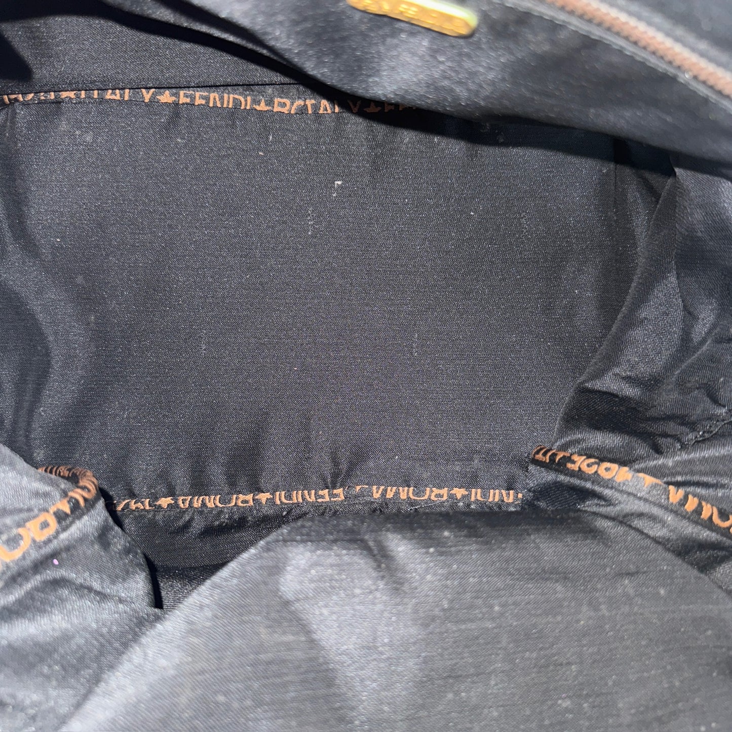 Fendi Brown Zucca Canvas Bowler Bag