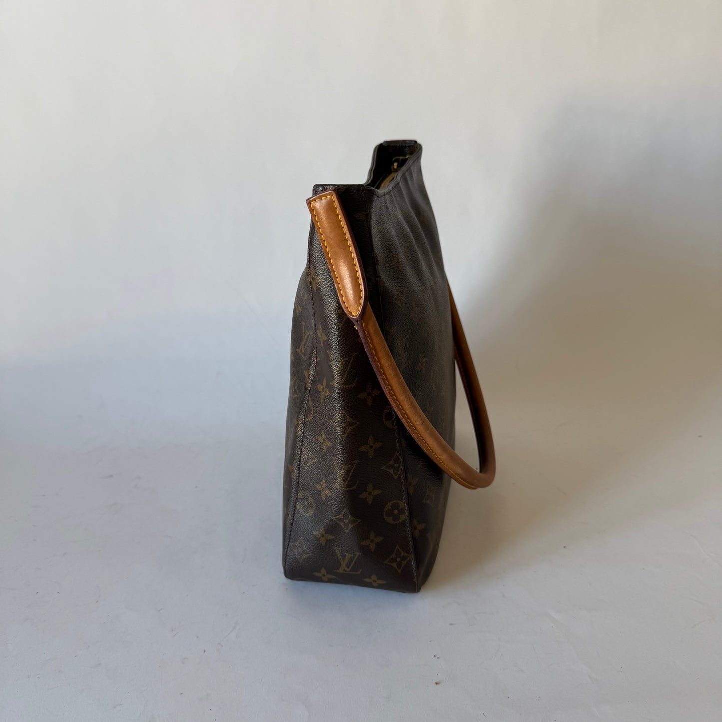 Louis Vuitton Brown Monogram Looping GM Bag