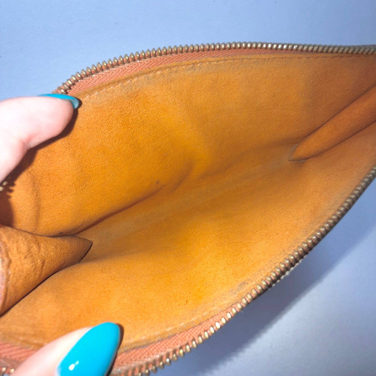 Louis Vuitton Brown Epi Leather Pochette
