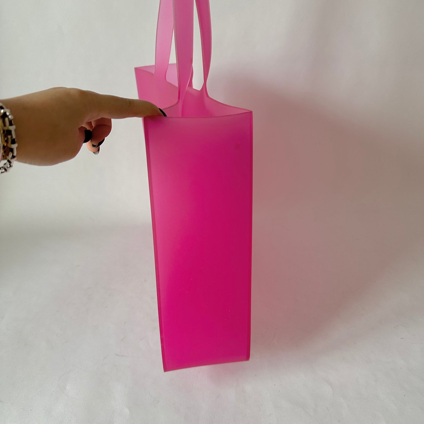 Chanel Pink Jelly Large Tote