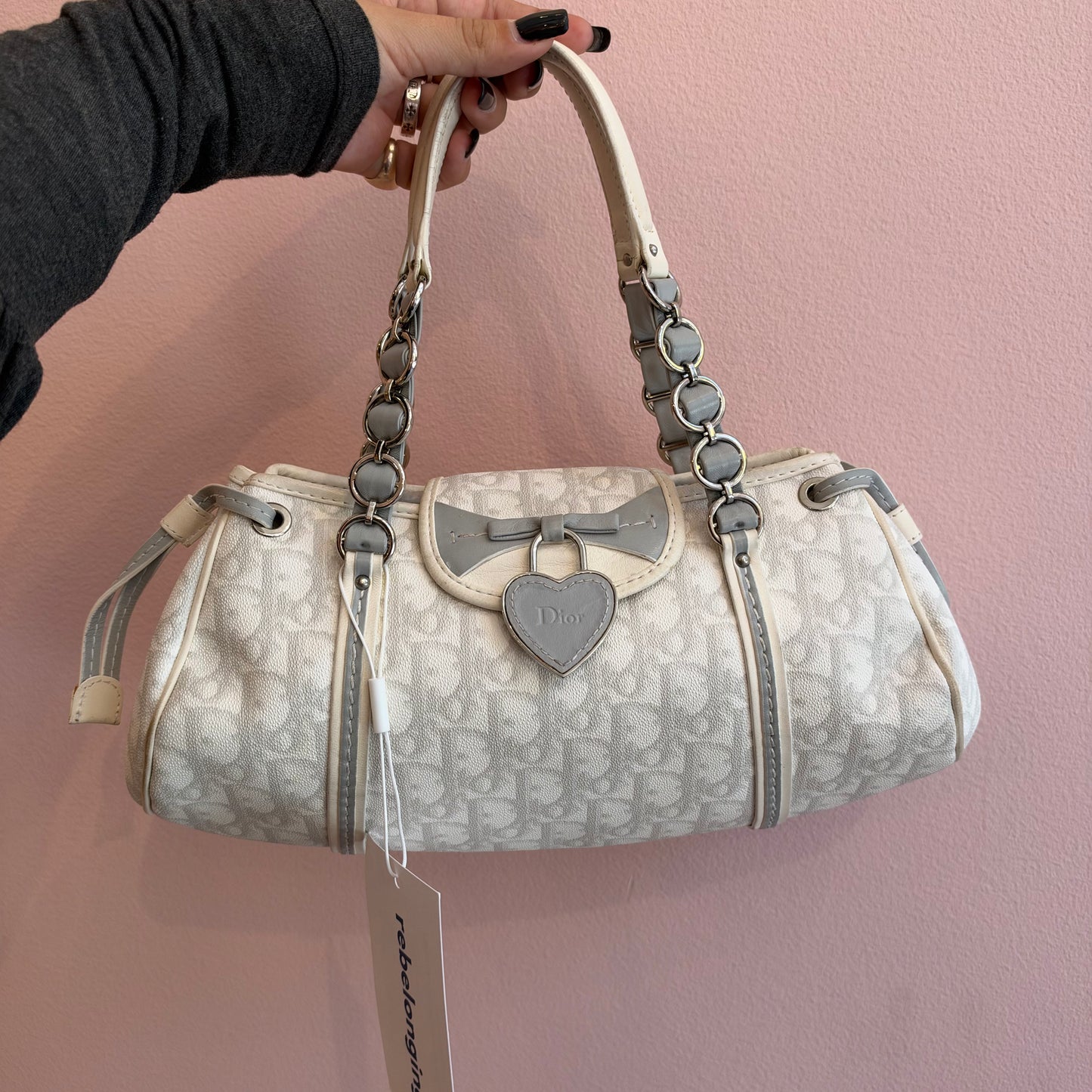 Christian Dior Romantique Heart Lock Bag