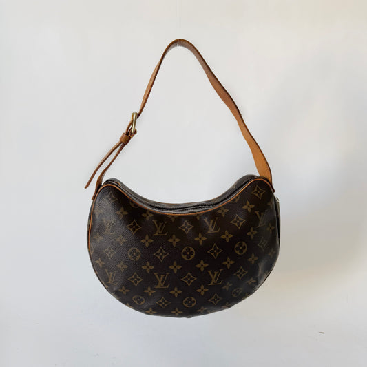 Louis Vuitton Classic Monogram Croissant PM Shoulder Bag