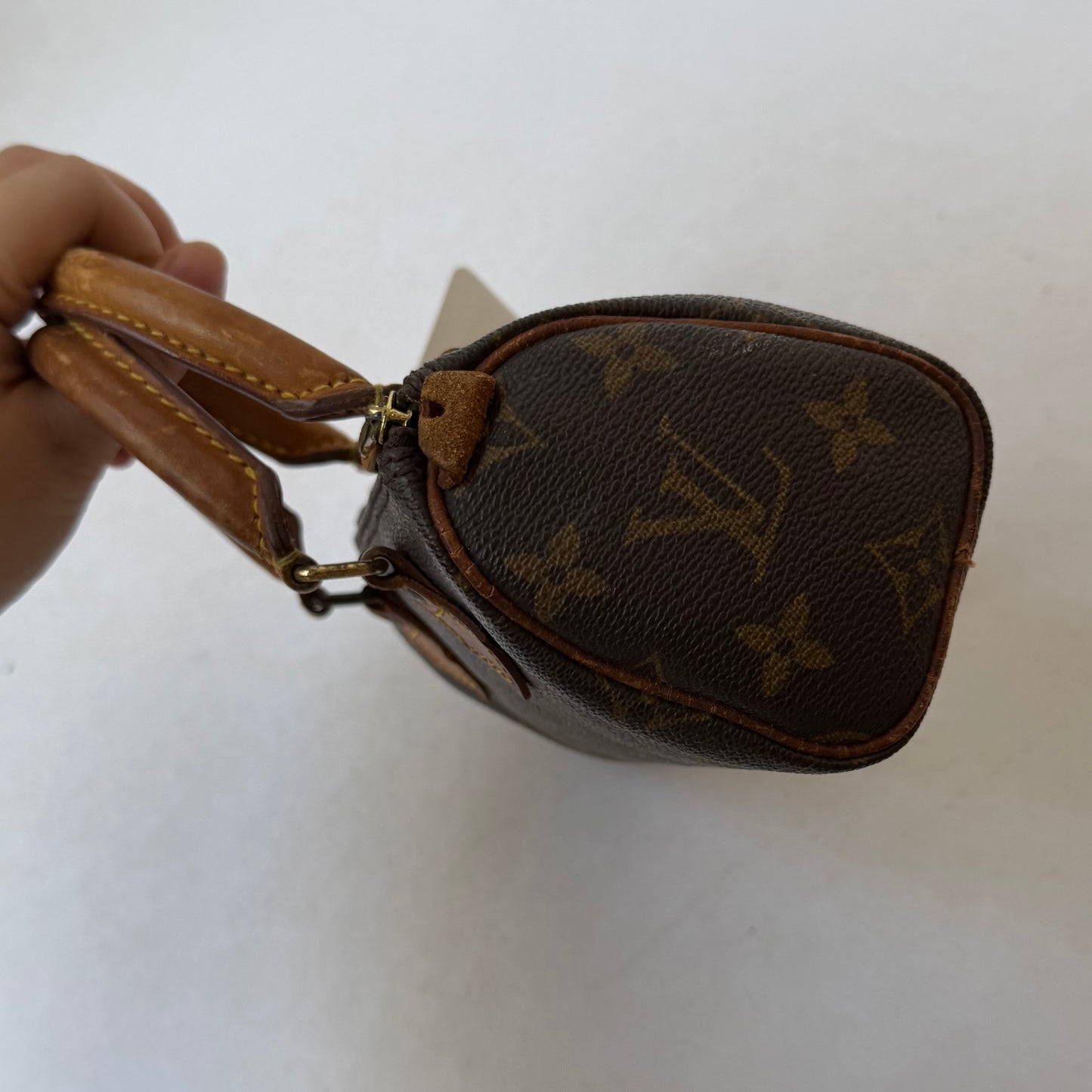 Louis Vuitton Classic Brown Monogram Nano Mini Speedy