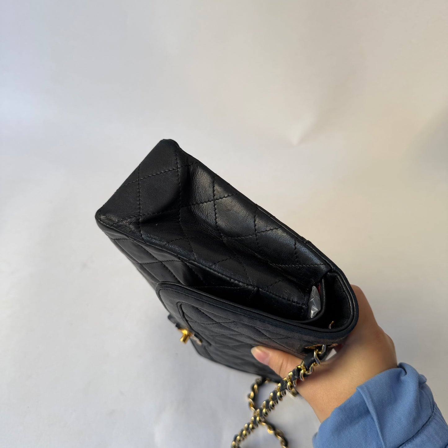 Chanel 1969 Paris Exclusive Two Tone Classic Double Flap
