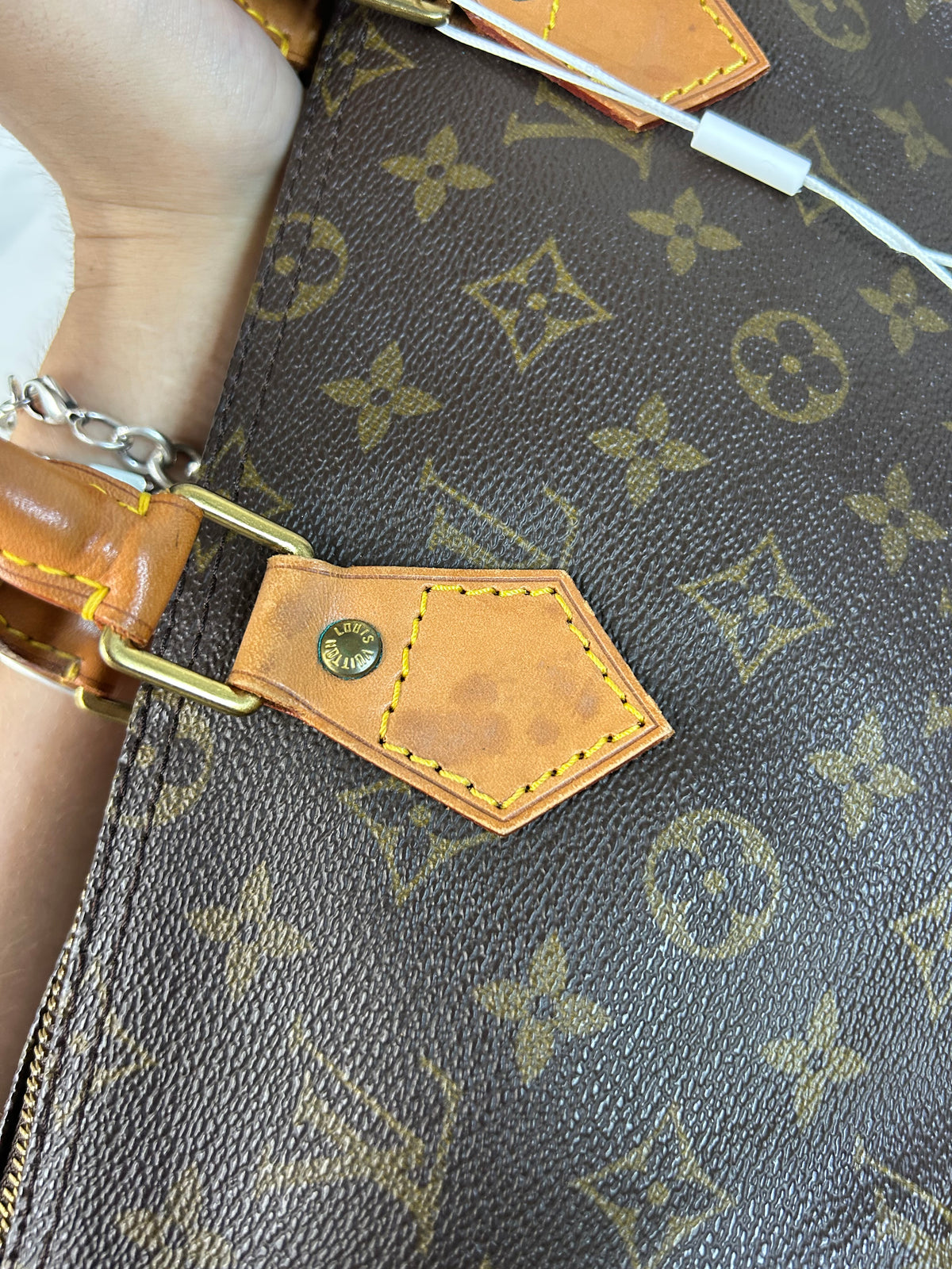 Louis Vuitton Brown Monogram Speedy 35