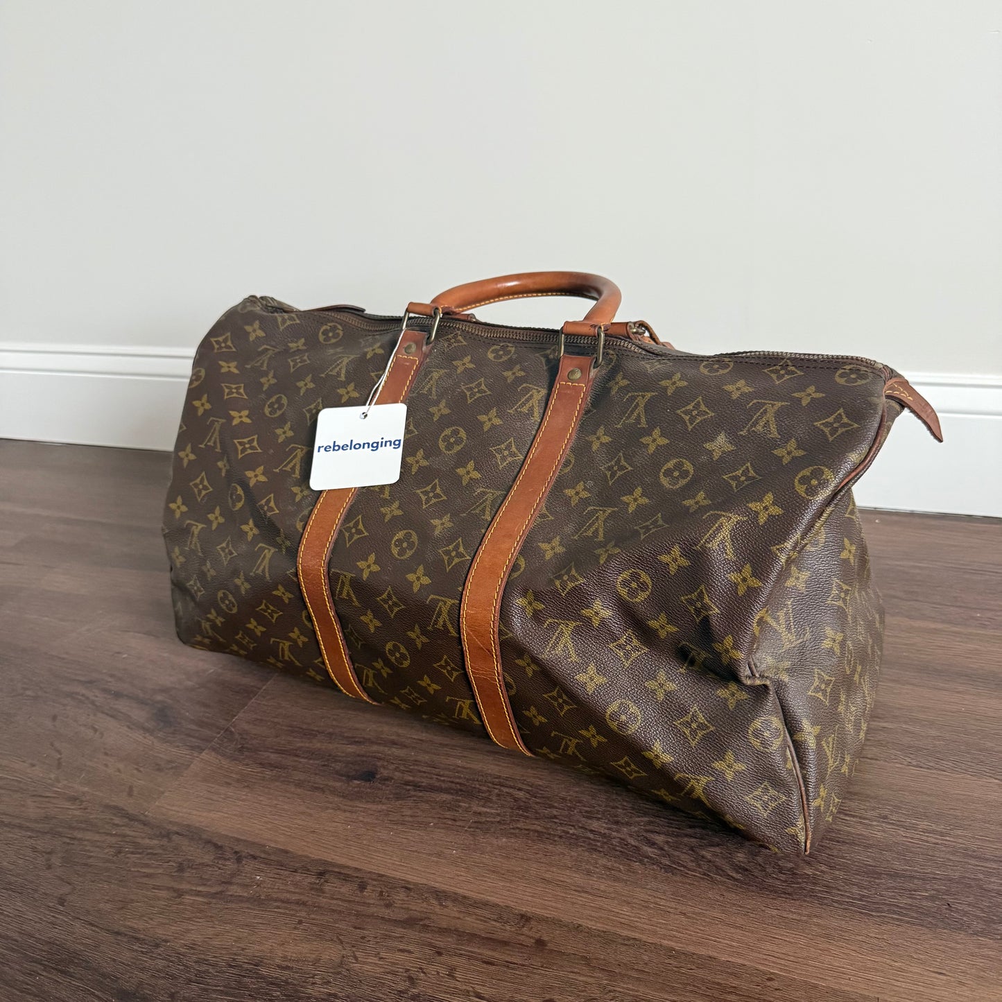 Louis Vuitton Vintage Keepall 45 Travel Duffle Bag