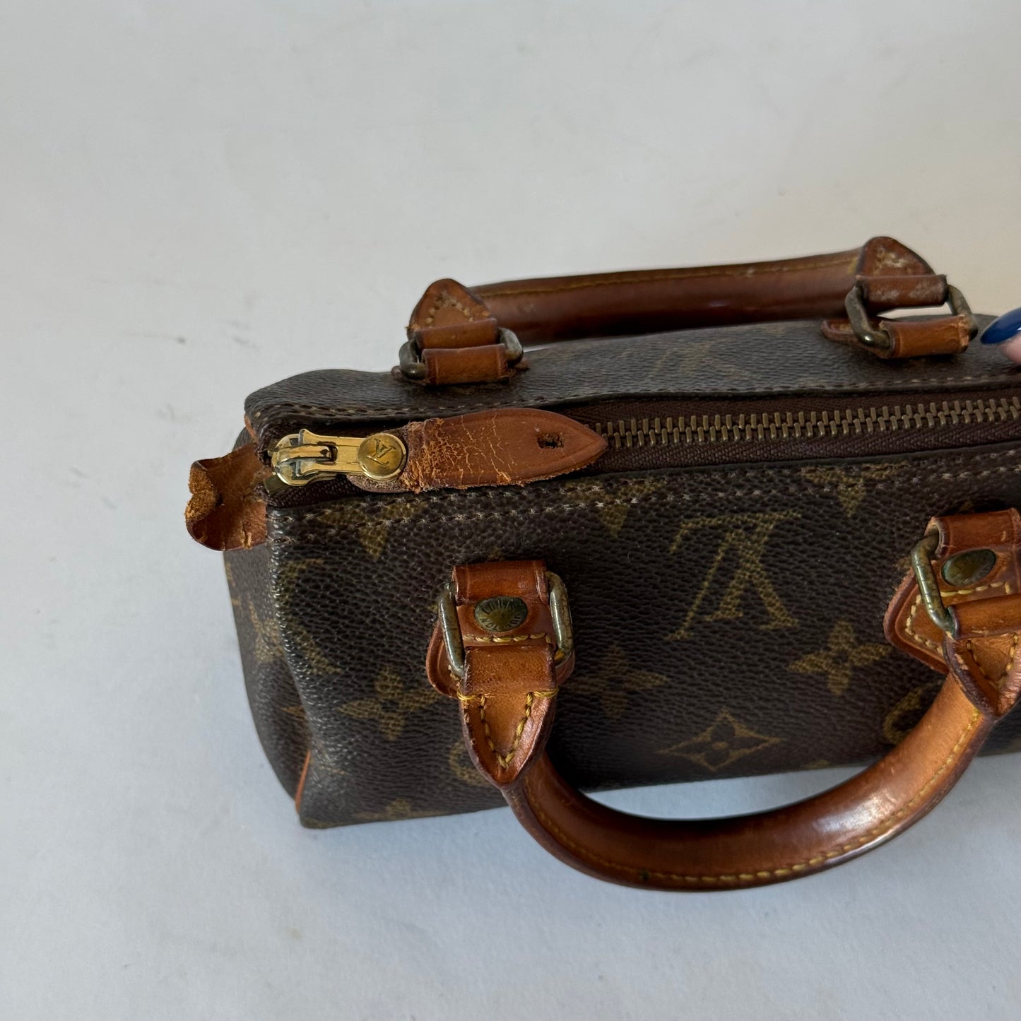 Louis Vuitton Mini Nano Speedy Boston Bag