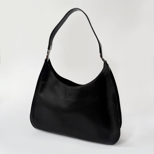 Gucci Black Leather Shoulder Bag