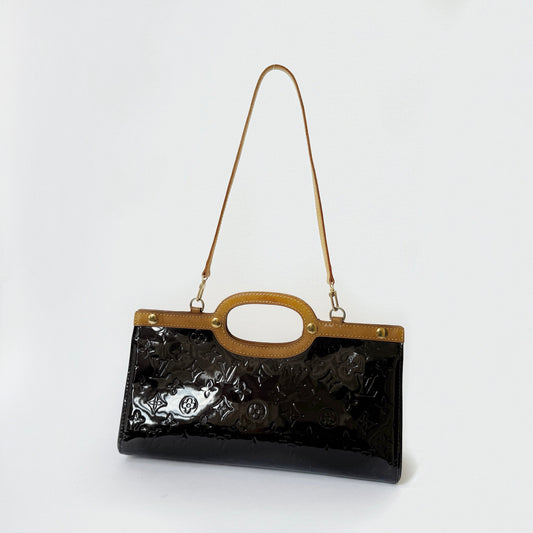 Louis Vuitton Roxbury Vernis Amerante Hand Bag