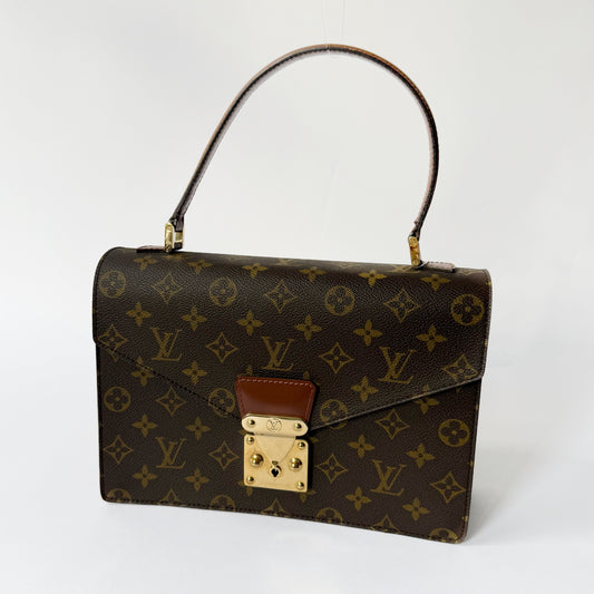 Louis Vuitton Vintage Concorde Briefcase Style Top Handle Bag
