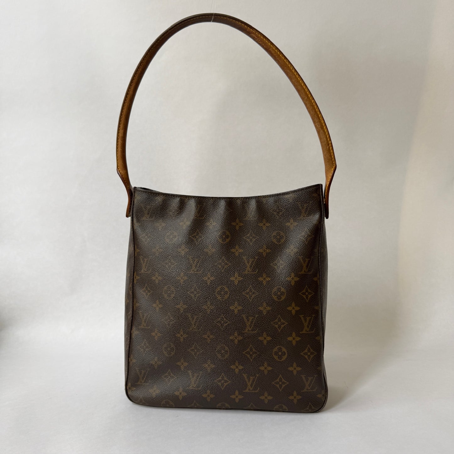 Louis Vuitton Brown Monogram Looping GM Shoulder Bag