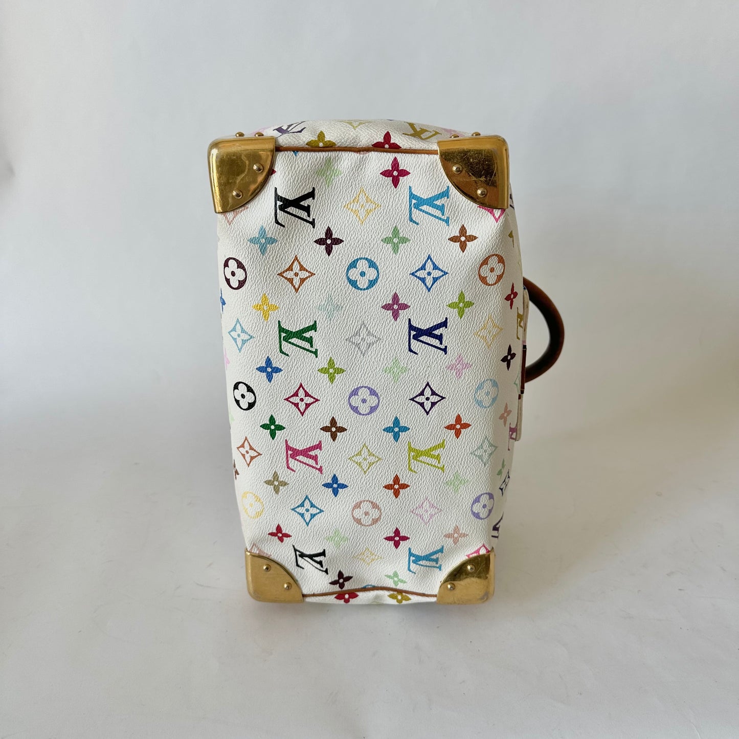 Louis Vuitton Murakami White Multicolor Speedy 30