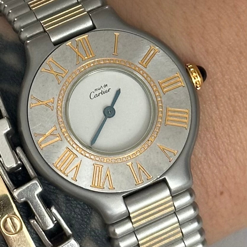 Cartier 30mm Must De 21 Two-Tone Watch