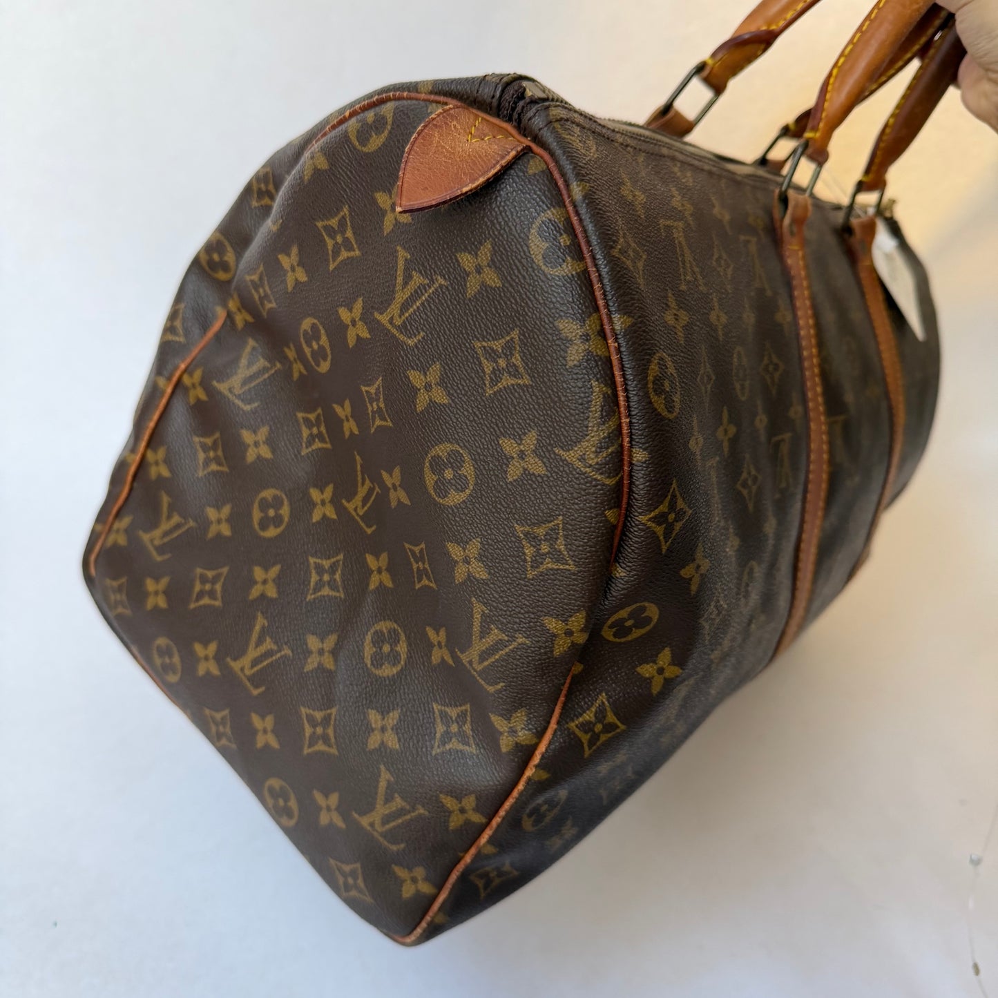 Louis Vuitton Brown Monogram Canvas Keepall 50