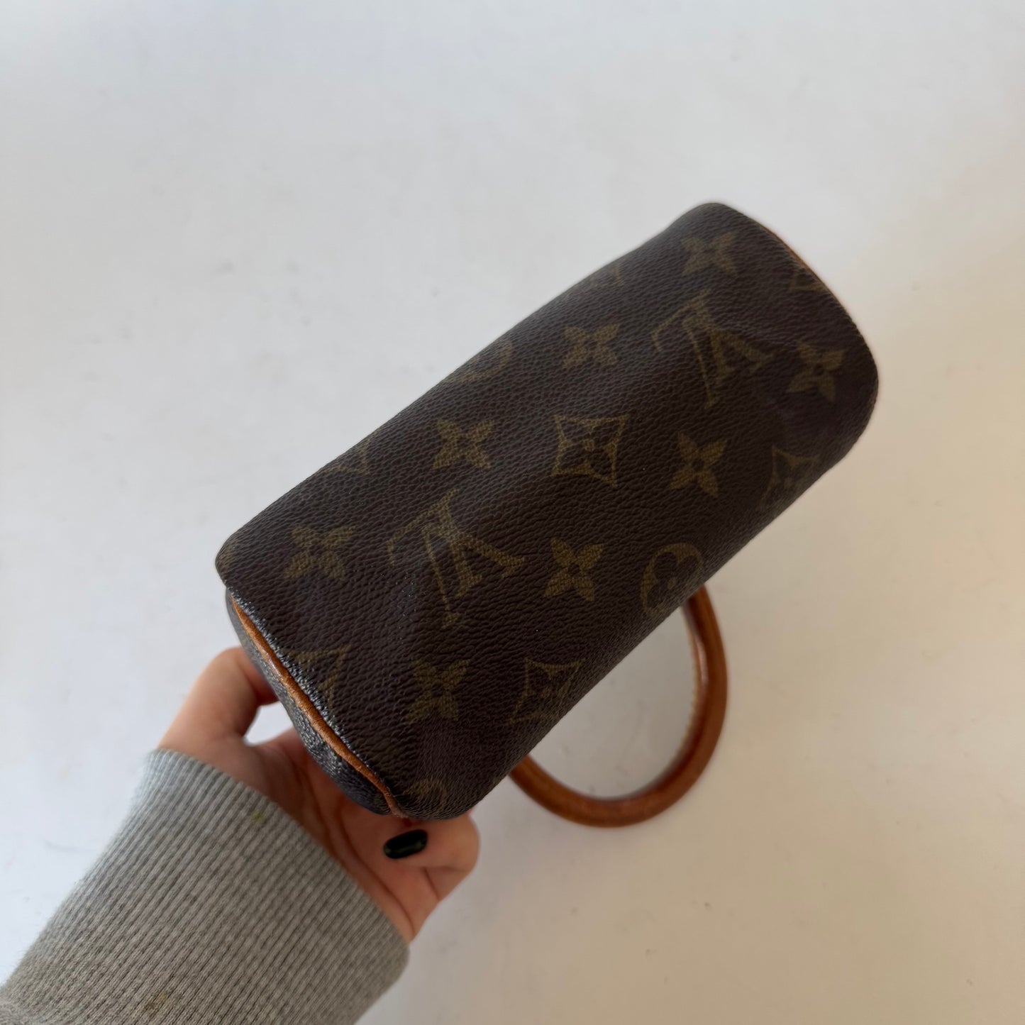 Louis Vuitton Classic Brown Monogram Nano Mini Speedy