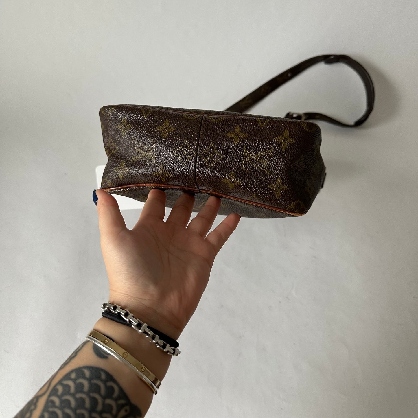 Louis Vuitton Brown Marceau Monogram Crossbody Bag