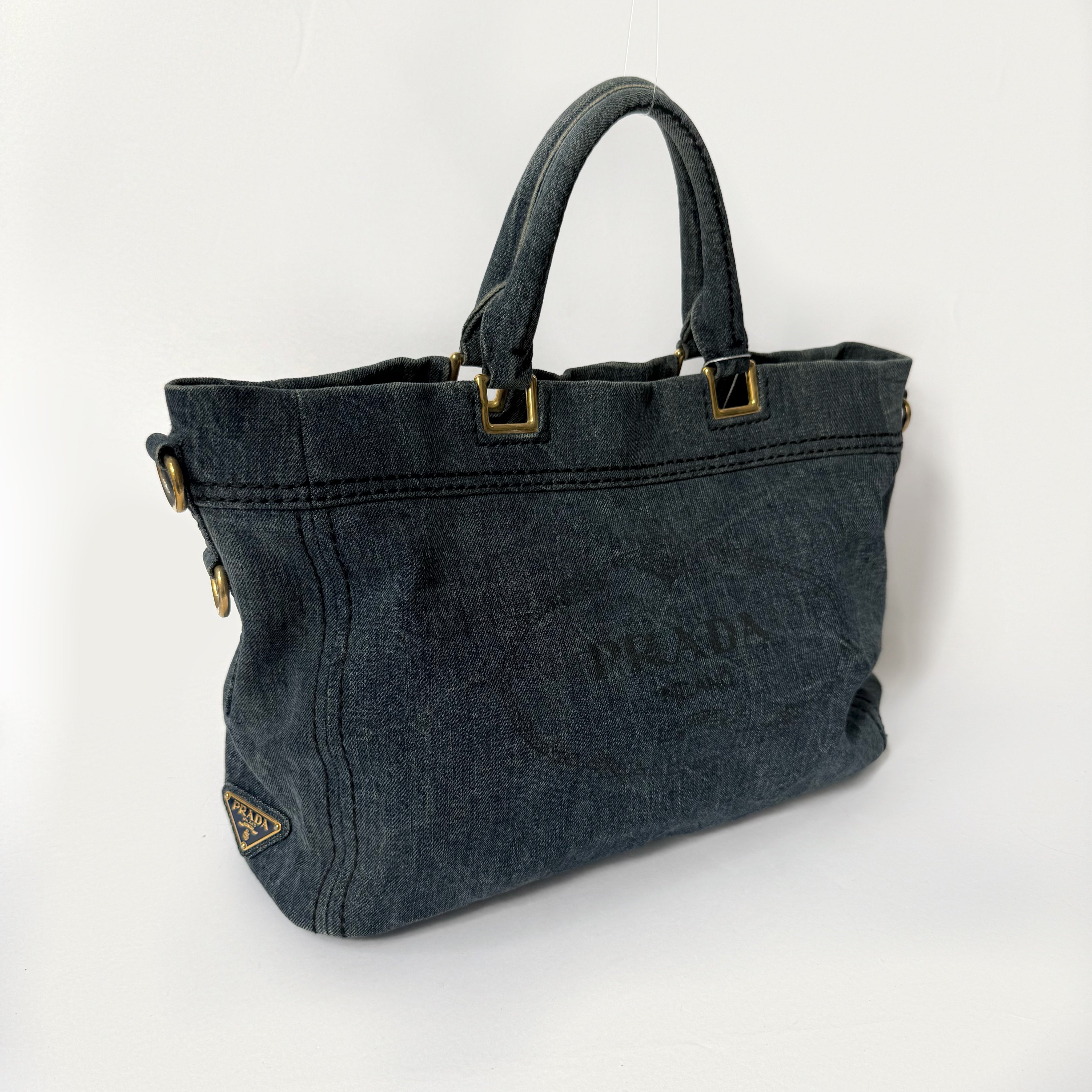 ★SUNNEI★ Parallepipedo Tote Bag Denim Dark Navy CACCXBAG03 MUSINSA | SUNNEI Parallepipedo Tote Bag - Denim: Dark Navy