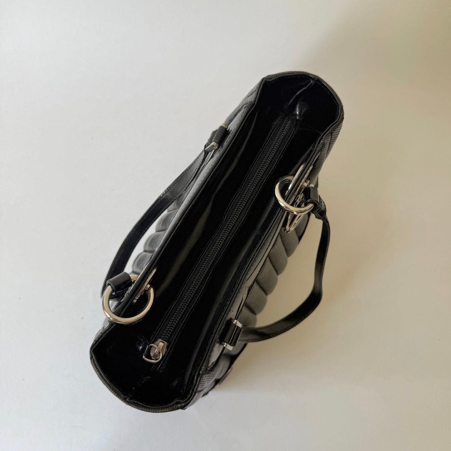 Christian Dior Cadillac Black Shoulder Leather Bag