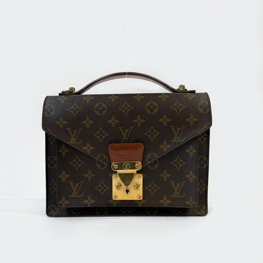 Louis Vuitton Vintage Concorde Briefcase Style Top Handle Bag