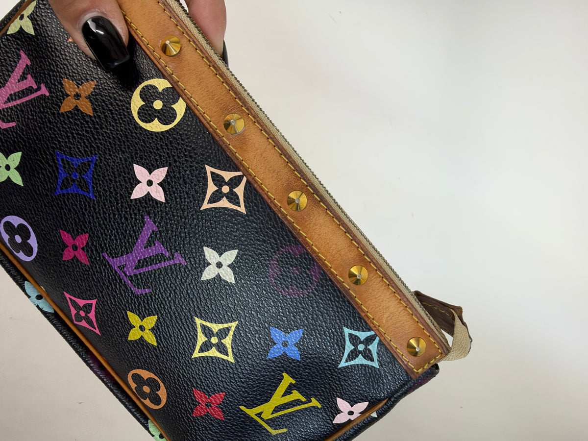 Louis Vuitton Black Multicolor Pochette Accessories