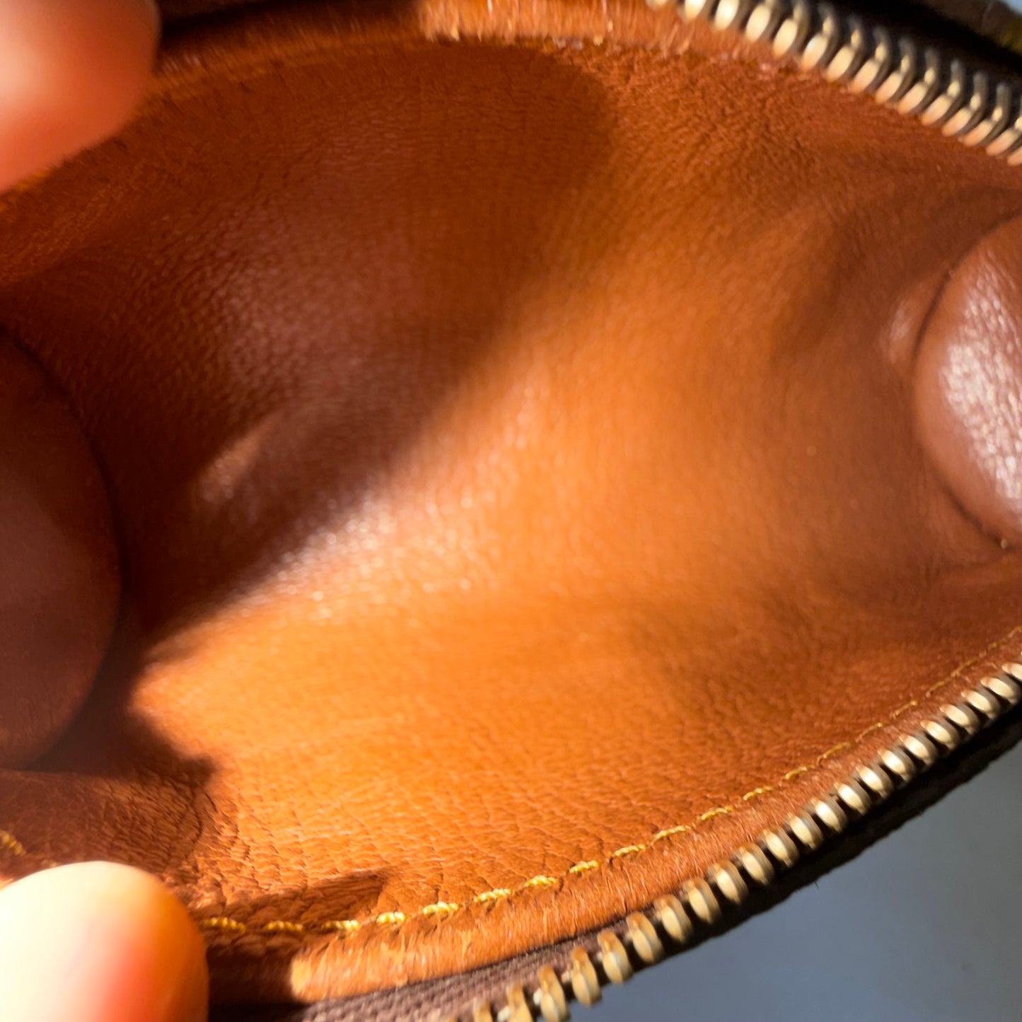 Louis Vuitton Brown Monogram Mini Papillon Pochette