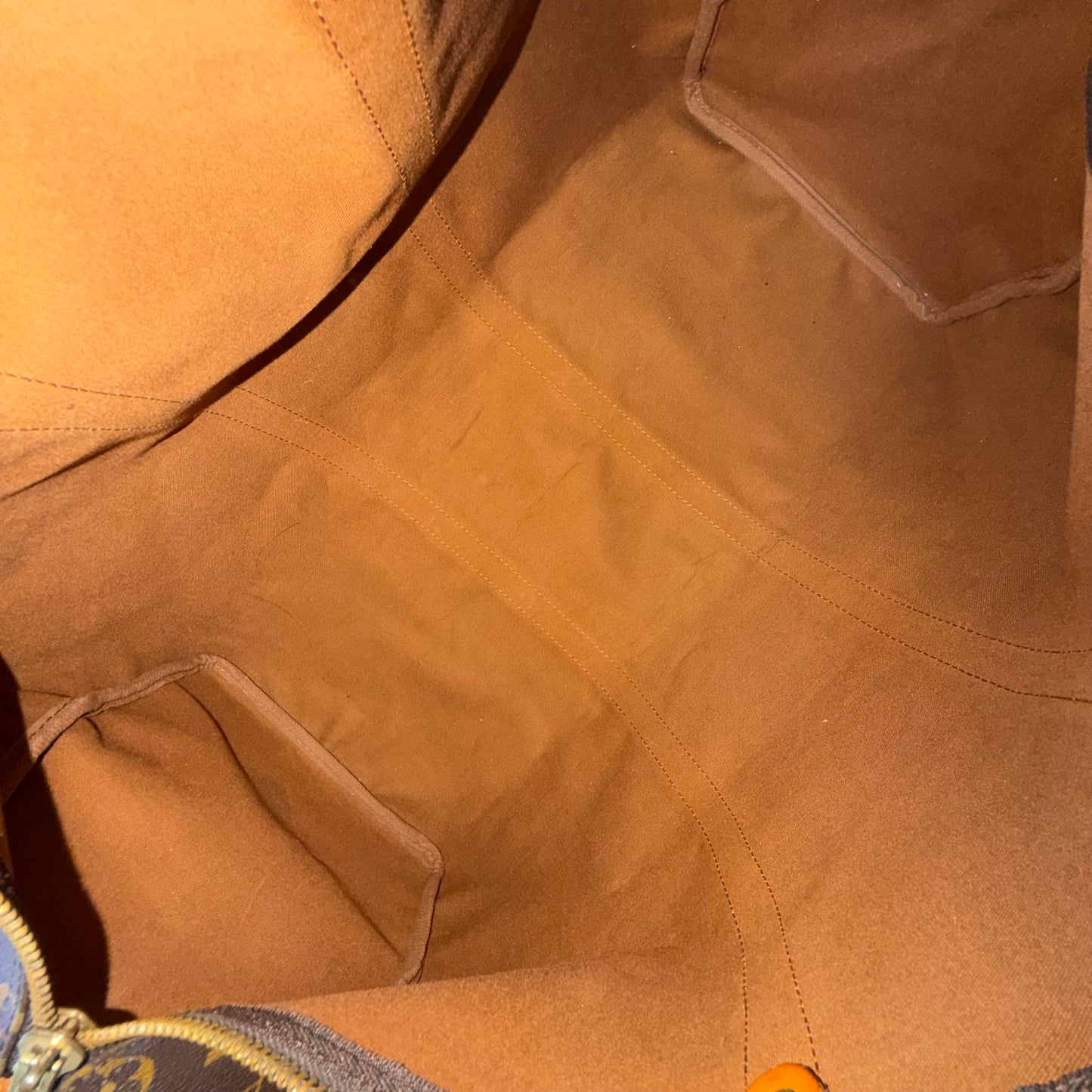 Louis Vuitton Brown Monogram Canvas Keepall 50