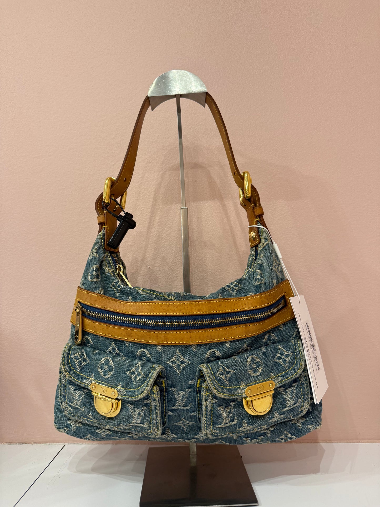 Louis Vuitton Denim Monogram Baggy PM