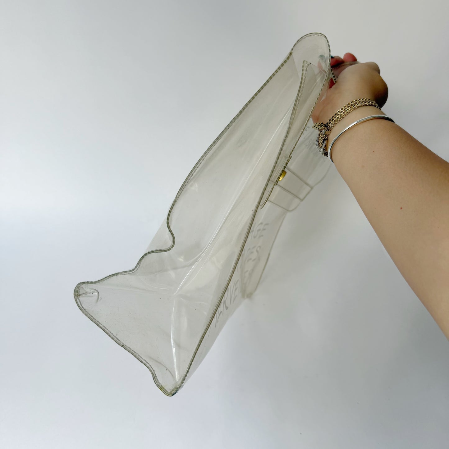 Hermes 1997 Limited Edition PVC Vinyl Kelly Bag