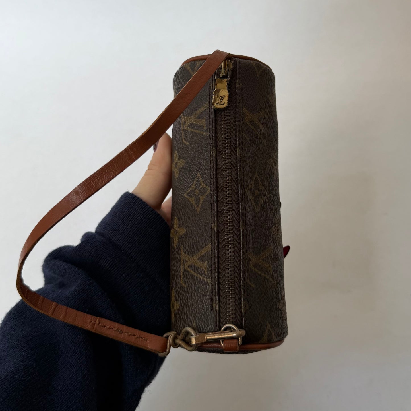 Louis Vuitton Brown Monogram Mini Papillon Pochette