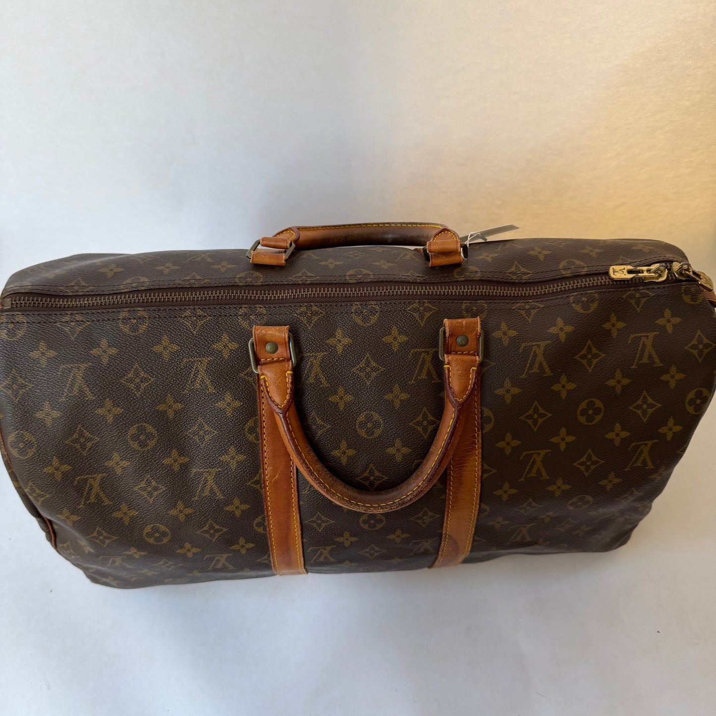 Louis Vuitton Brown Monogram Canvas Keepall 50