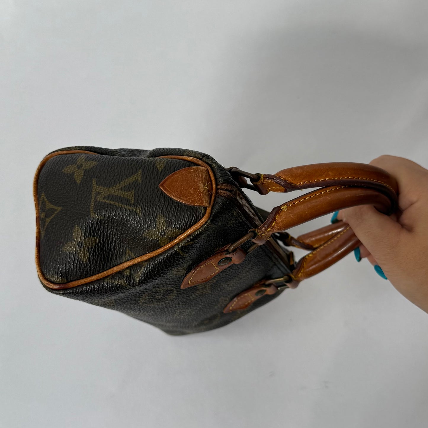 Louis Vuitton Classic Brown Monogram Nano Mini Speedy