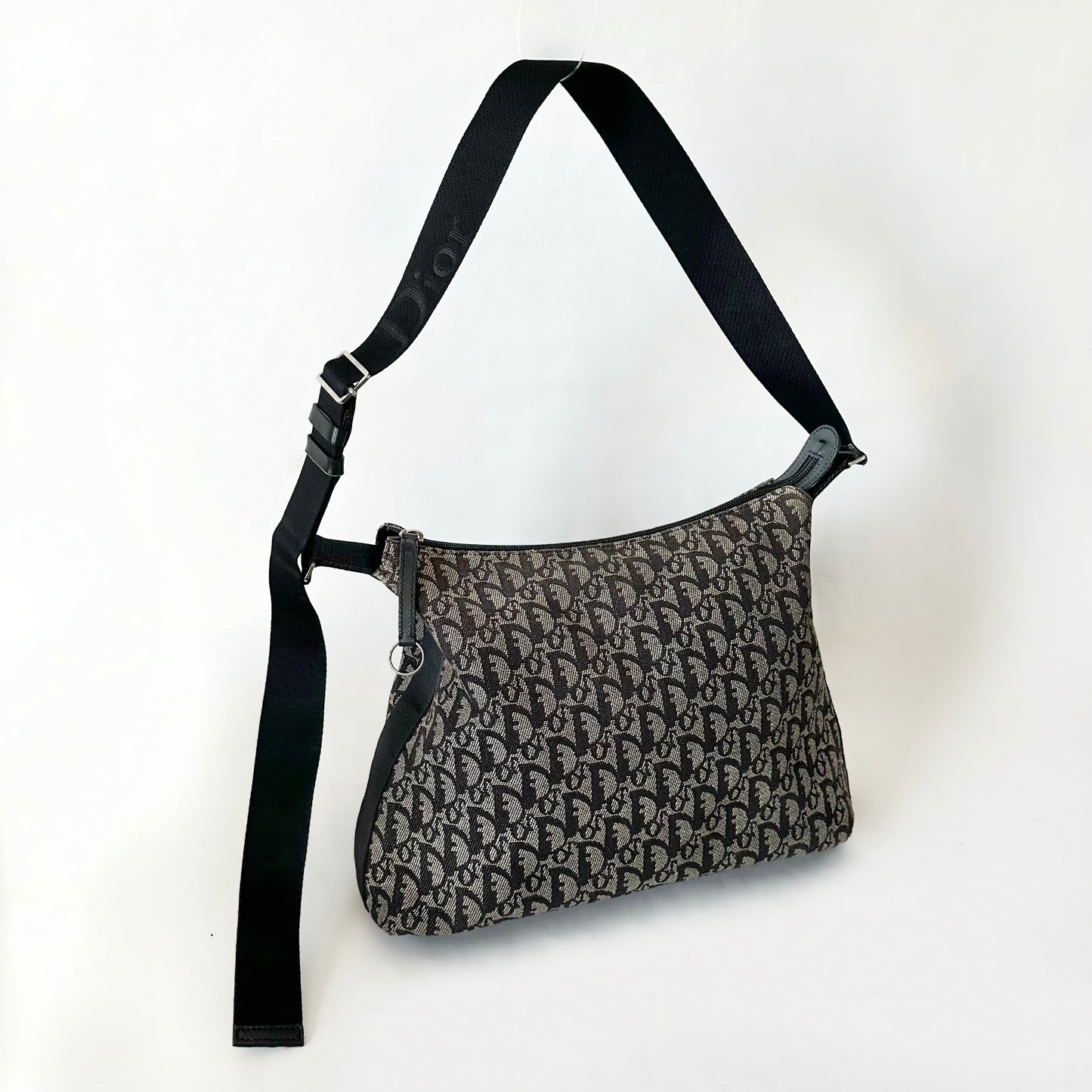 Christian Dior Black Trotter Crossbody Bag