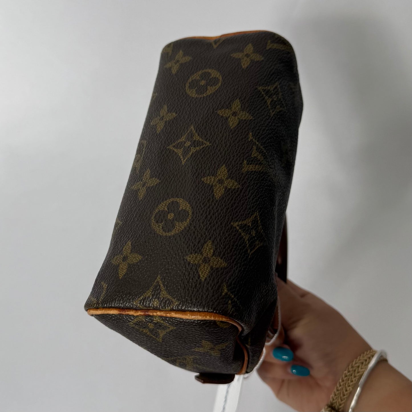 Louis Vuitton Classic Brown Monogram Nano Mini Speedy