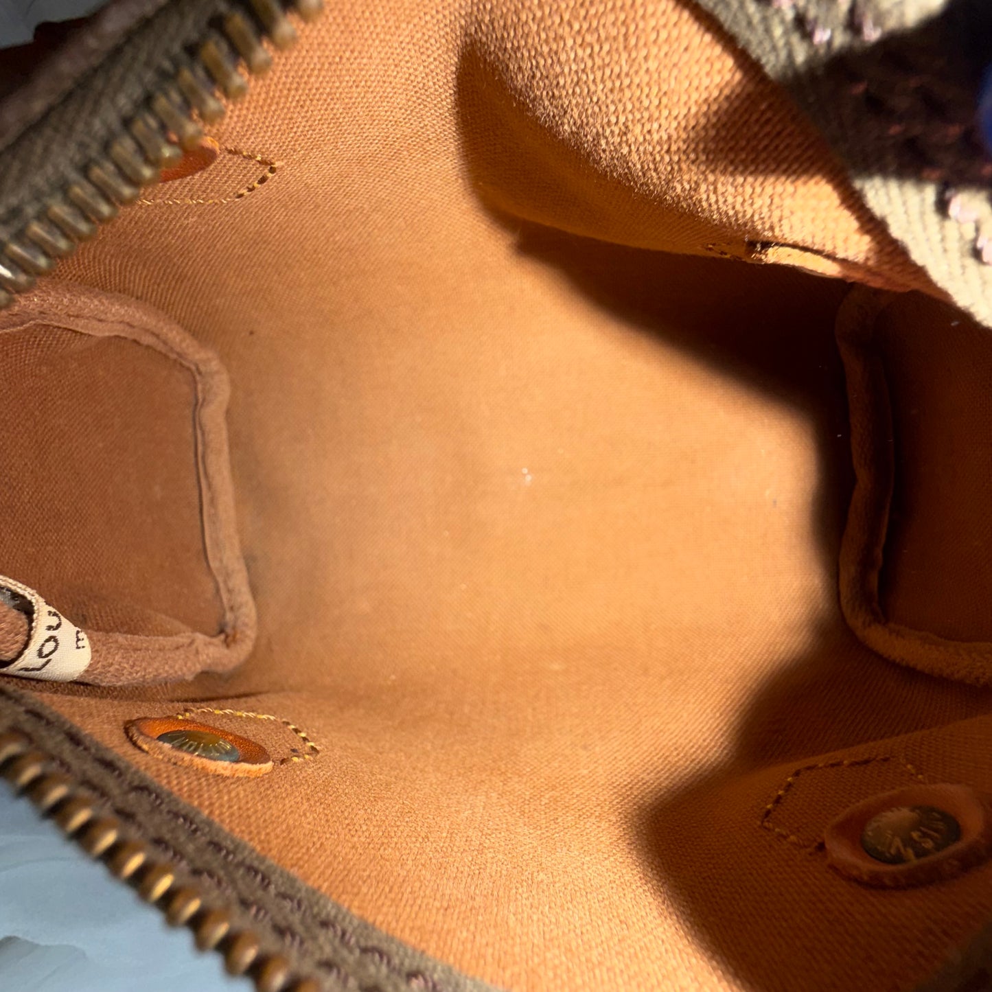 Louis Vuitton Classic Brown Monogram Nano Mini Speedy