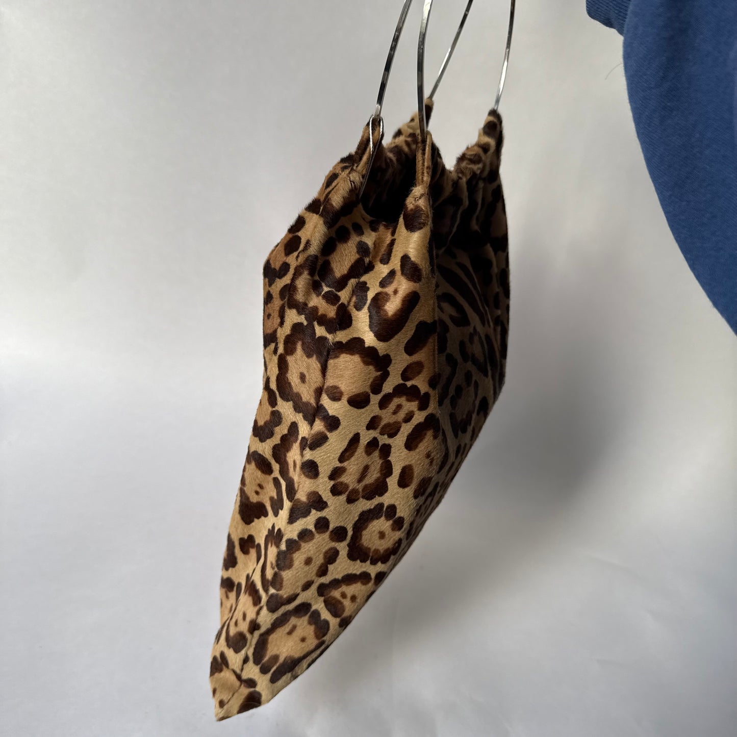 Fendi Brown Multicolored Ponyhair Tote Bag