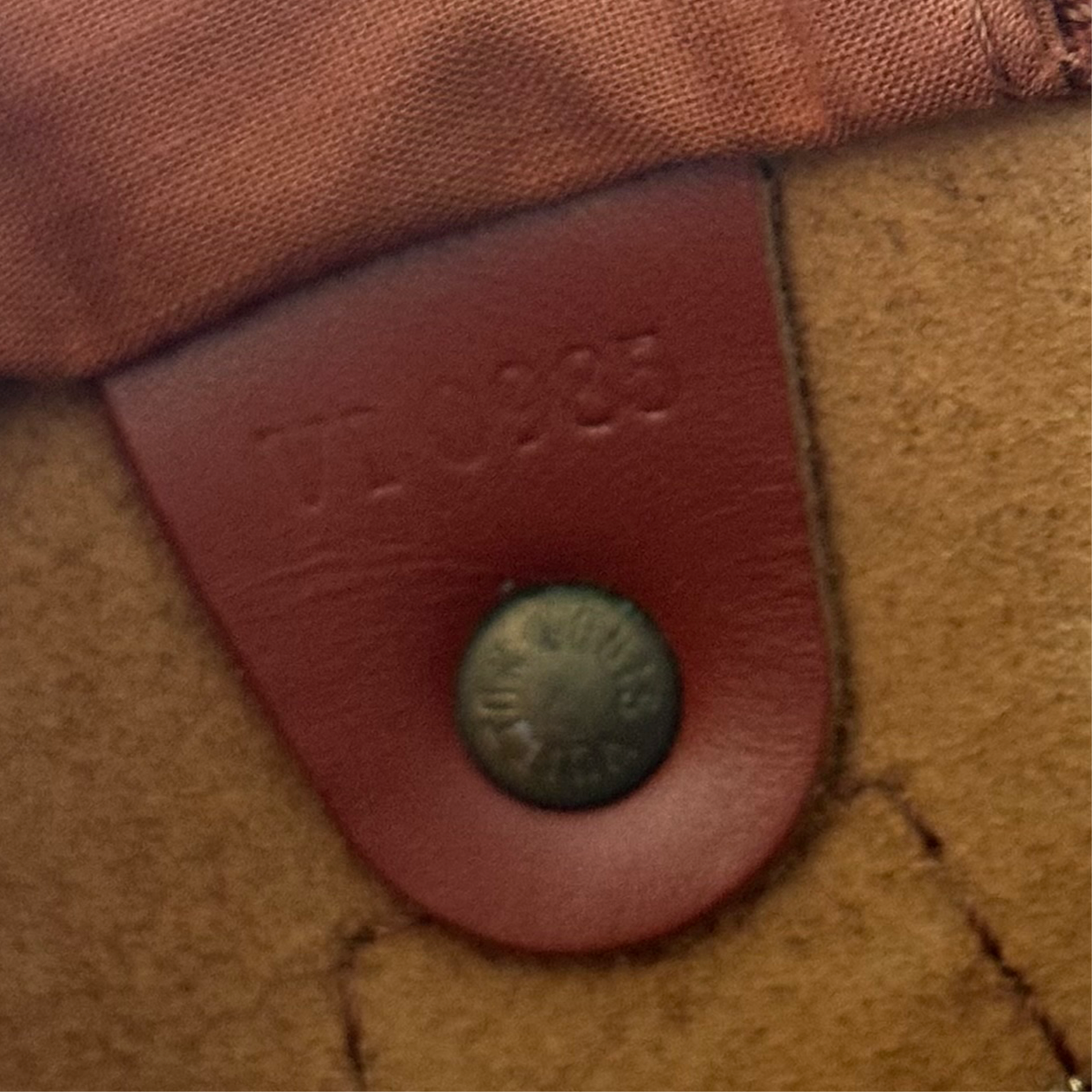 Louis Vuitton 1995 Kenyan Fawn Epi Leather Speedy 30