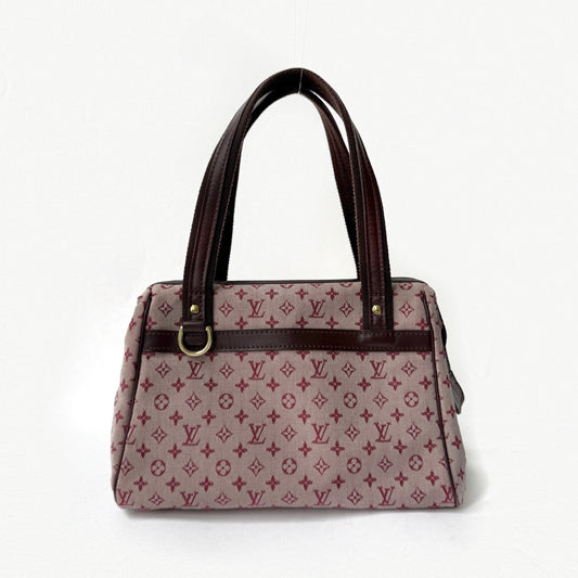 Louis Vuitton Red Monogram Minilin Josephine Bag