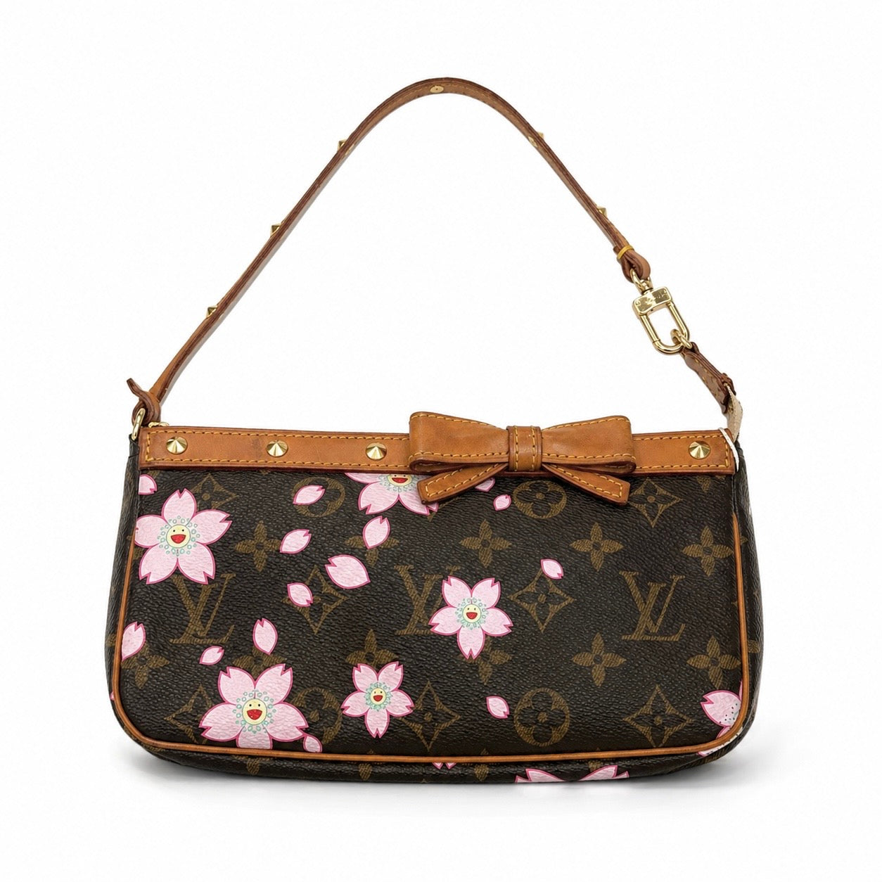 Louis Vuitton x Murakami Cherry Blossom Brown Pochette