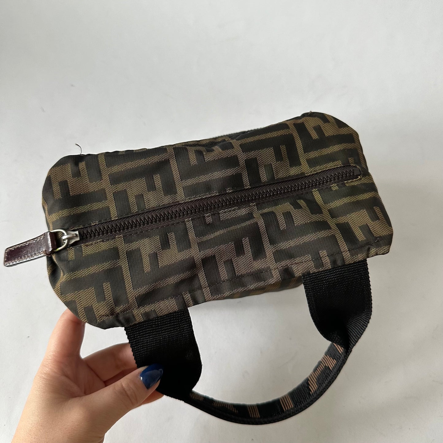 Fendi Brown Zucca Mini Bag