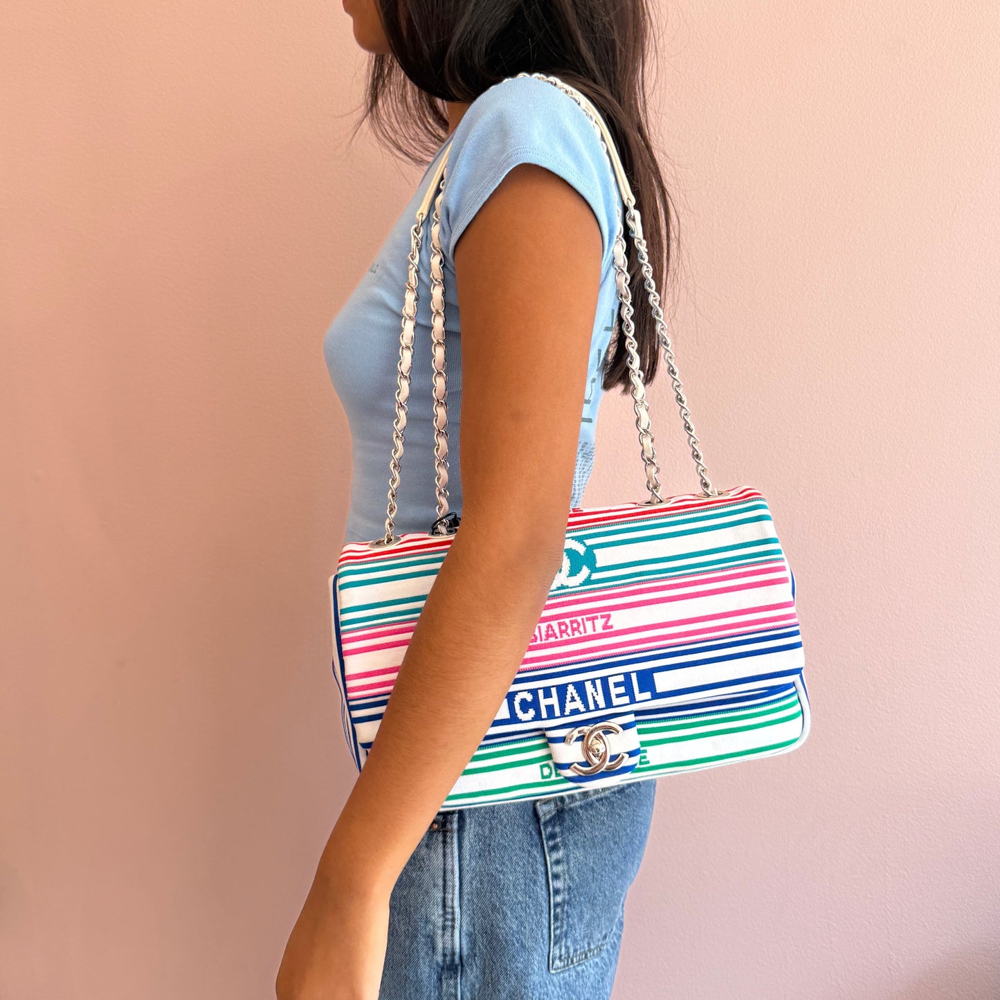 Chanel 2019 Venise Biarritz Resort Flap SHW