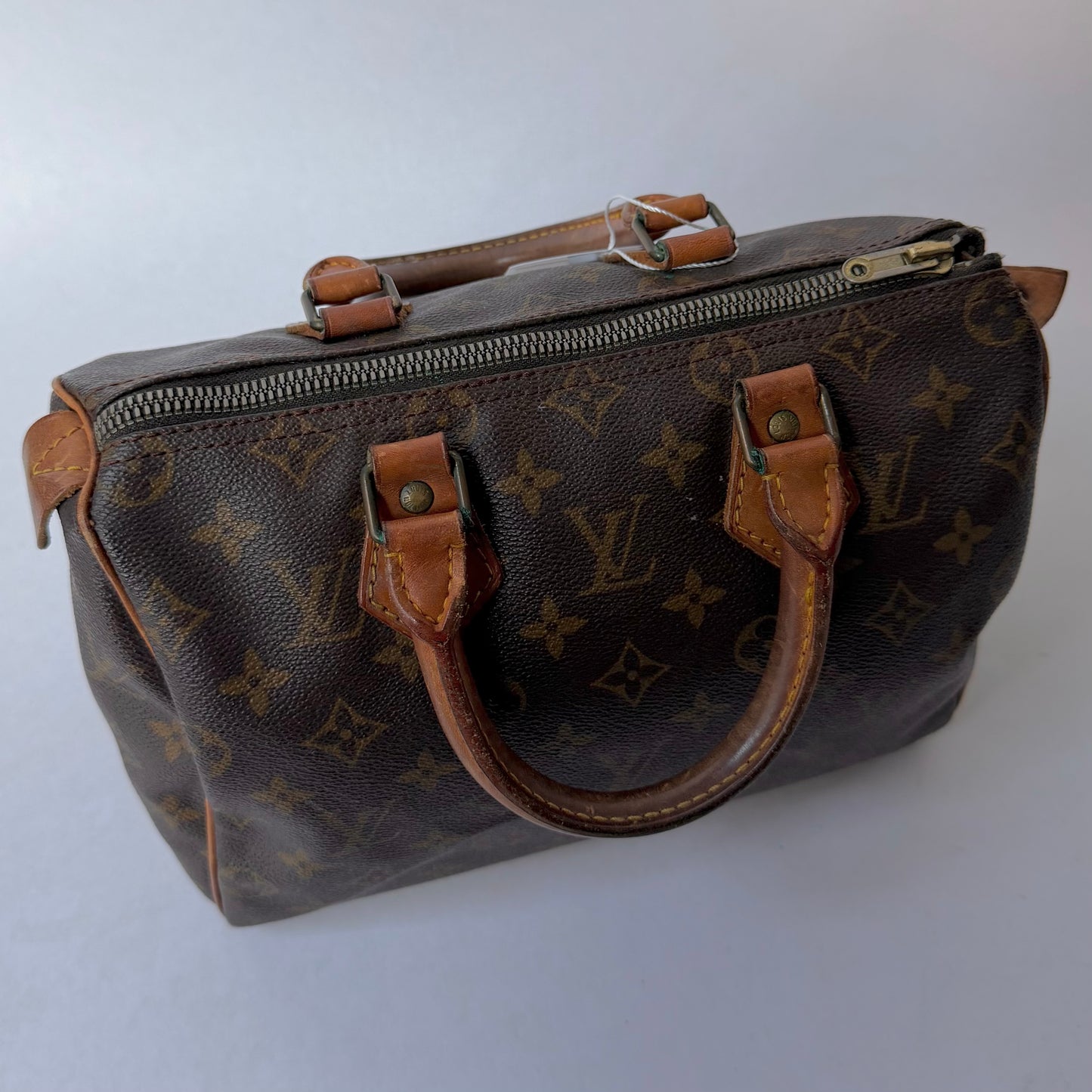 Louis Vuitton Brown Monogram Canvas Speedy 25