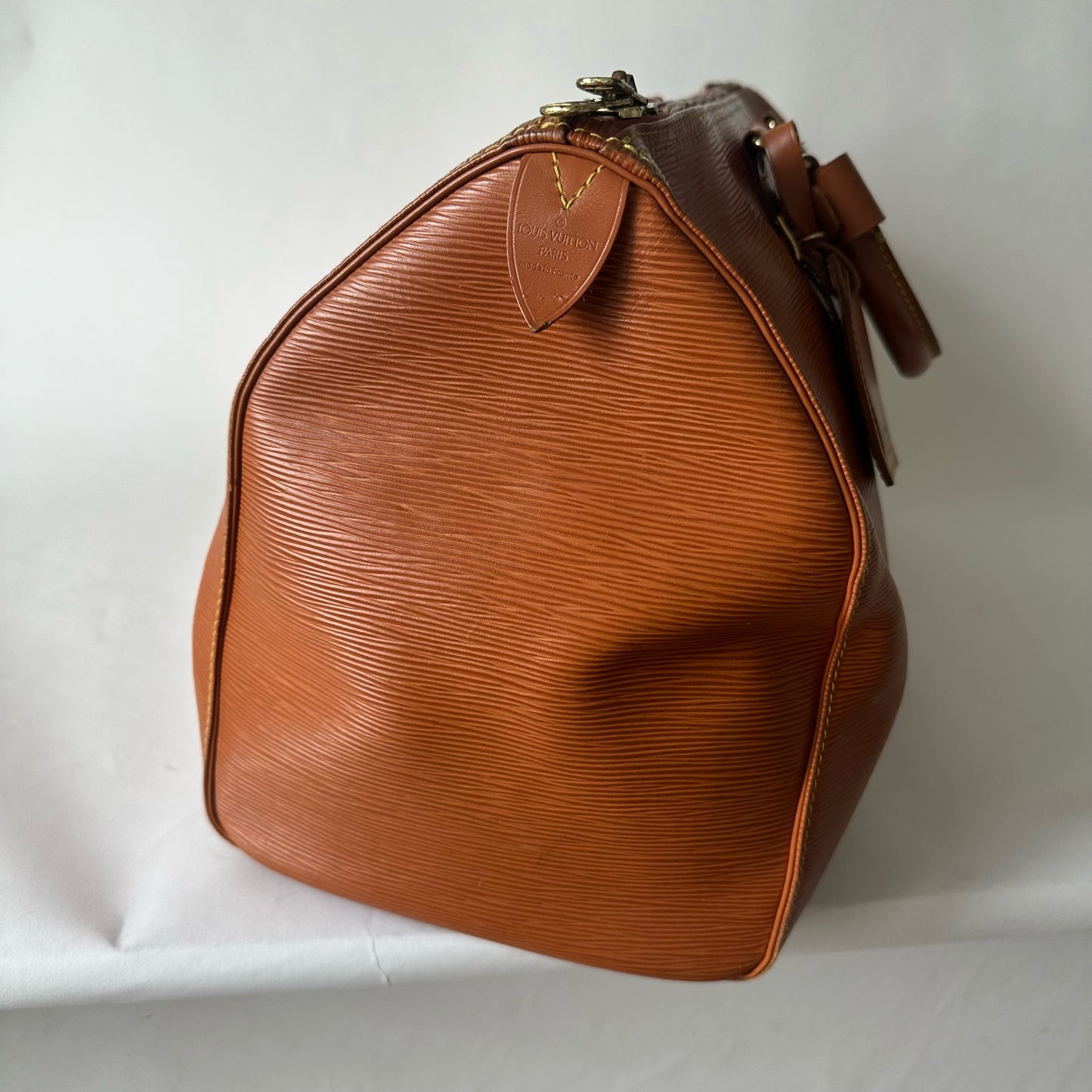 Louis Vuitton Cipango Gold Epi Leather Keepall 45 Travel Duffle Bag
