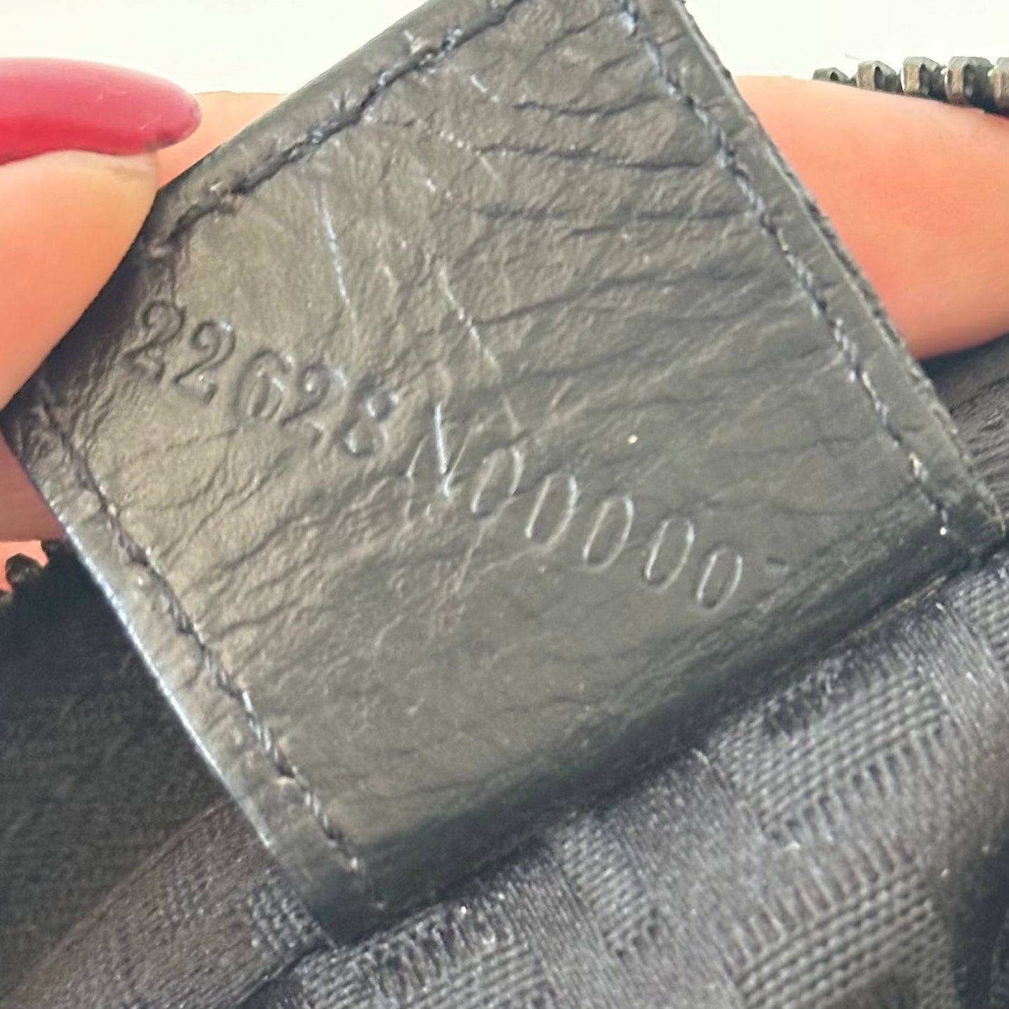 Fendi Black Zucchino Nylon Mini Top Handle Tote